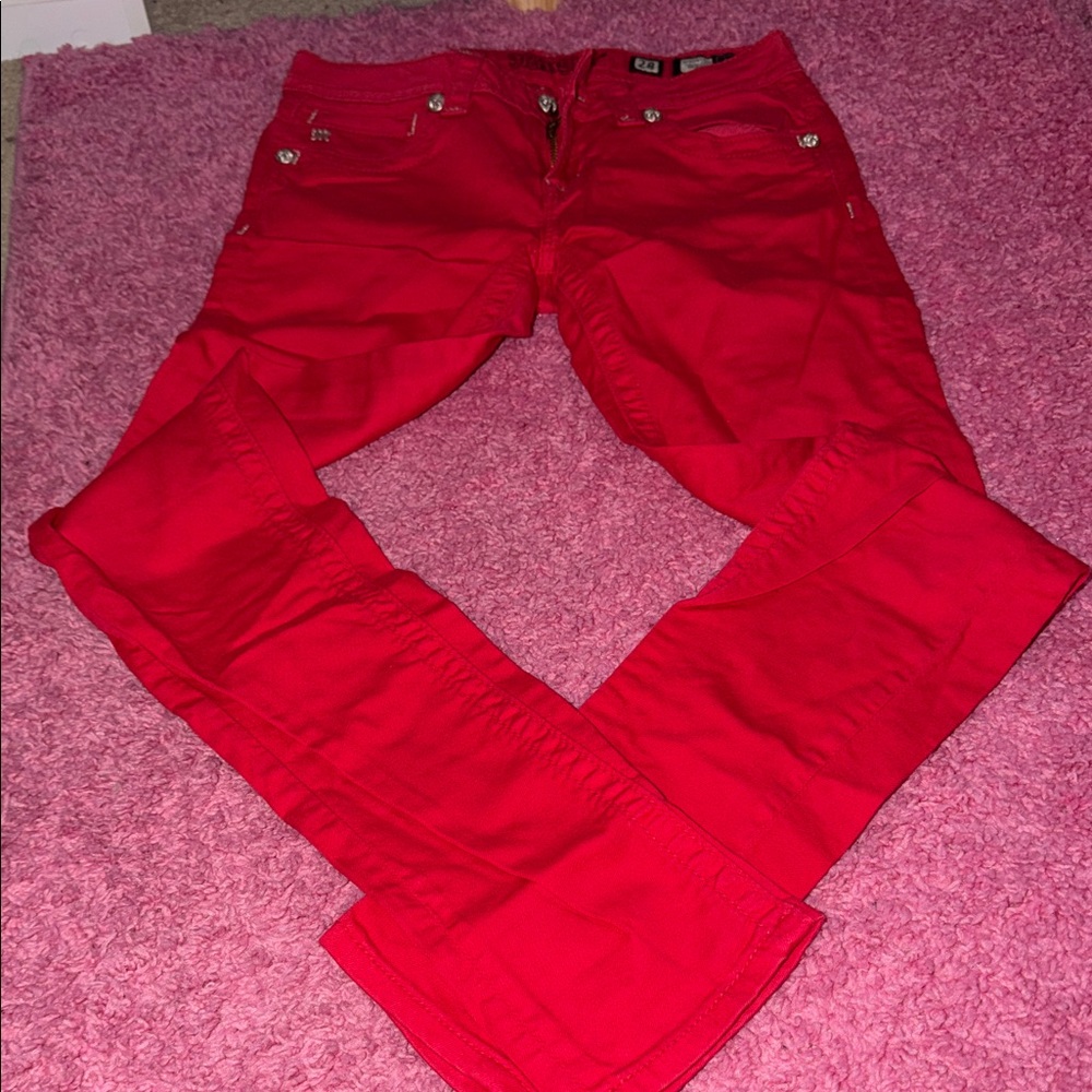 Miss Me Red Women's Jeans